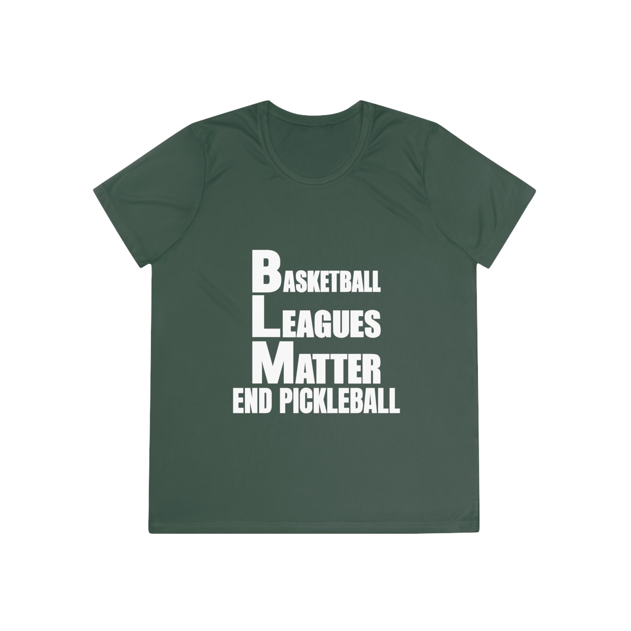 THE BASKETBALL LEAGUES MATTER – WOMEN’S T-SHIRT