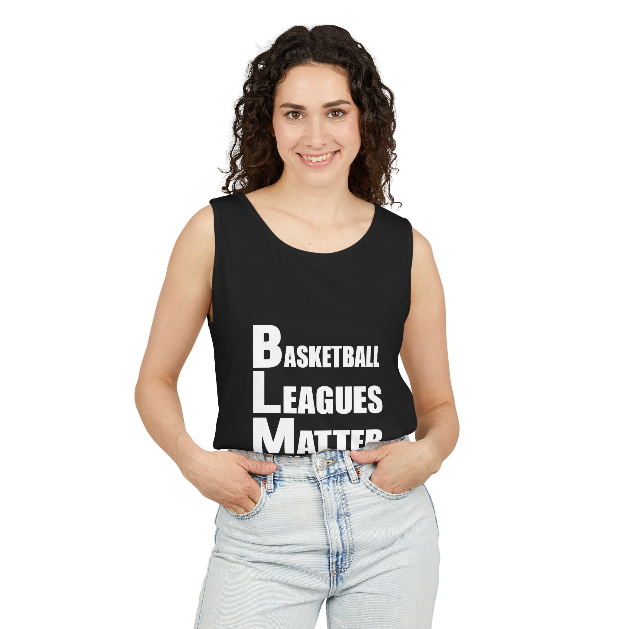 THE BASKETBALL LEAGUES MATTER – WOMEN’S TANK TOP