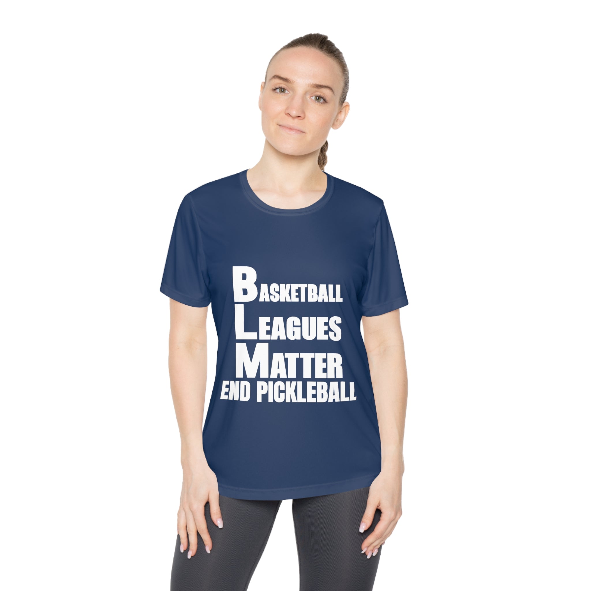 THE BASKETBALL LEAGUES MATTER – WOMEN’S T-SHIRT