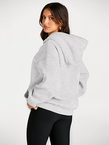 Trendy Queen Womens Oversized Hoodies Fleece Sweatshirts Fall Fashion Pullover Sweaters Winter Clothes
