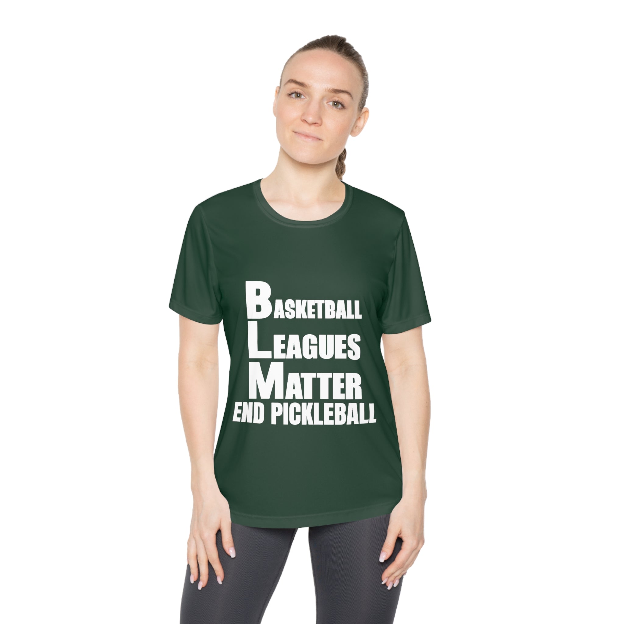 THE BASKETBALL LEAGUES MATTER – WOMEN’S T-SHIRT