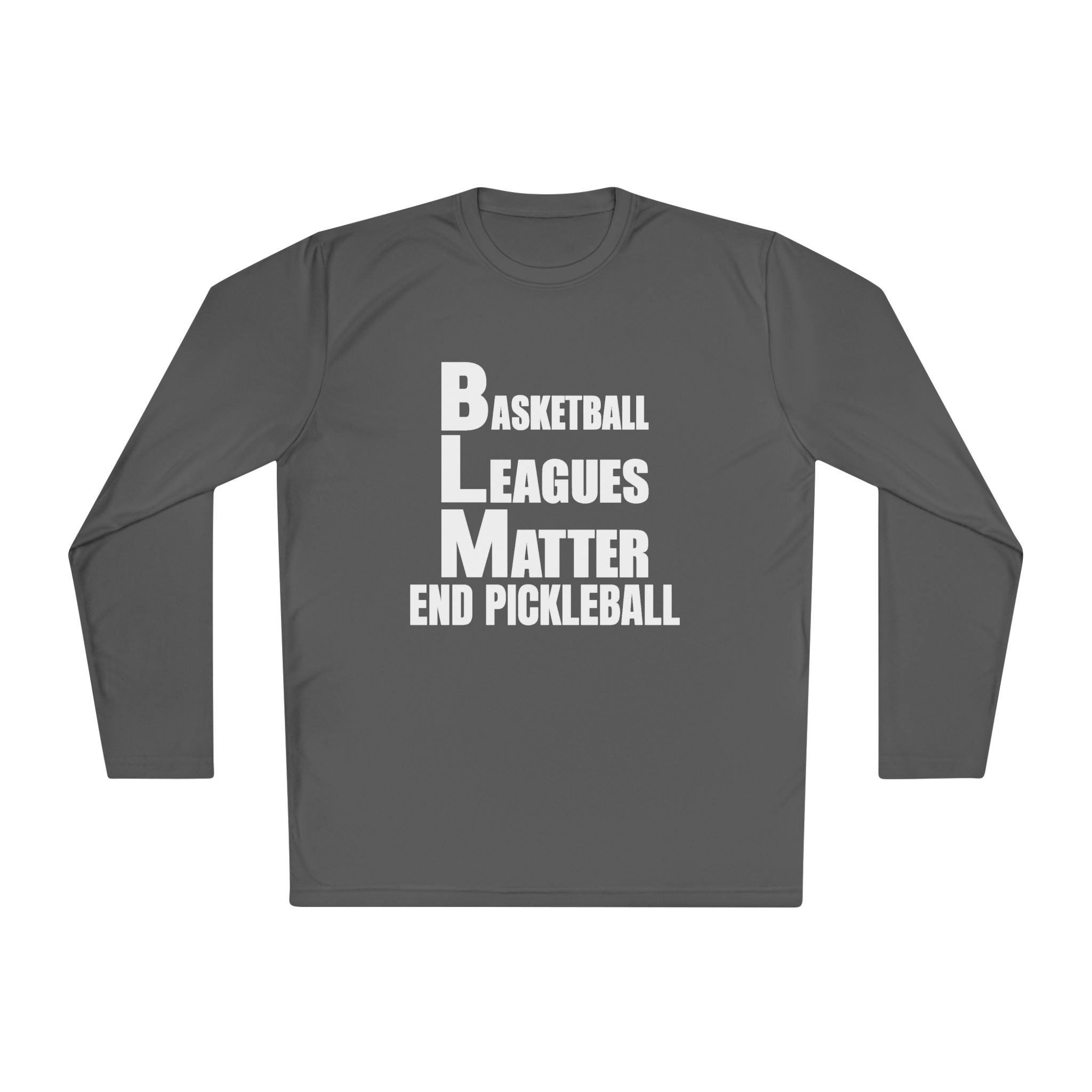 THE BASKETBALL LEAGUES MATTER – PREMIUM MEN’S LONG SLEEVE SHIRT