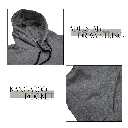 3PK Womens Loose Fit Fleece Hoodie