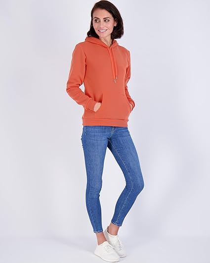 3 Pack: Women's Fleece Long-Sleeve Pullover Hoodie Active Sweatshirt Kangaroo Pocket