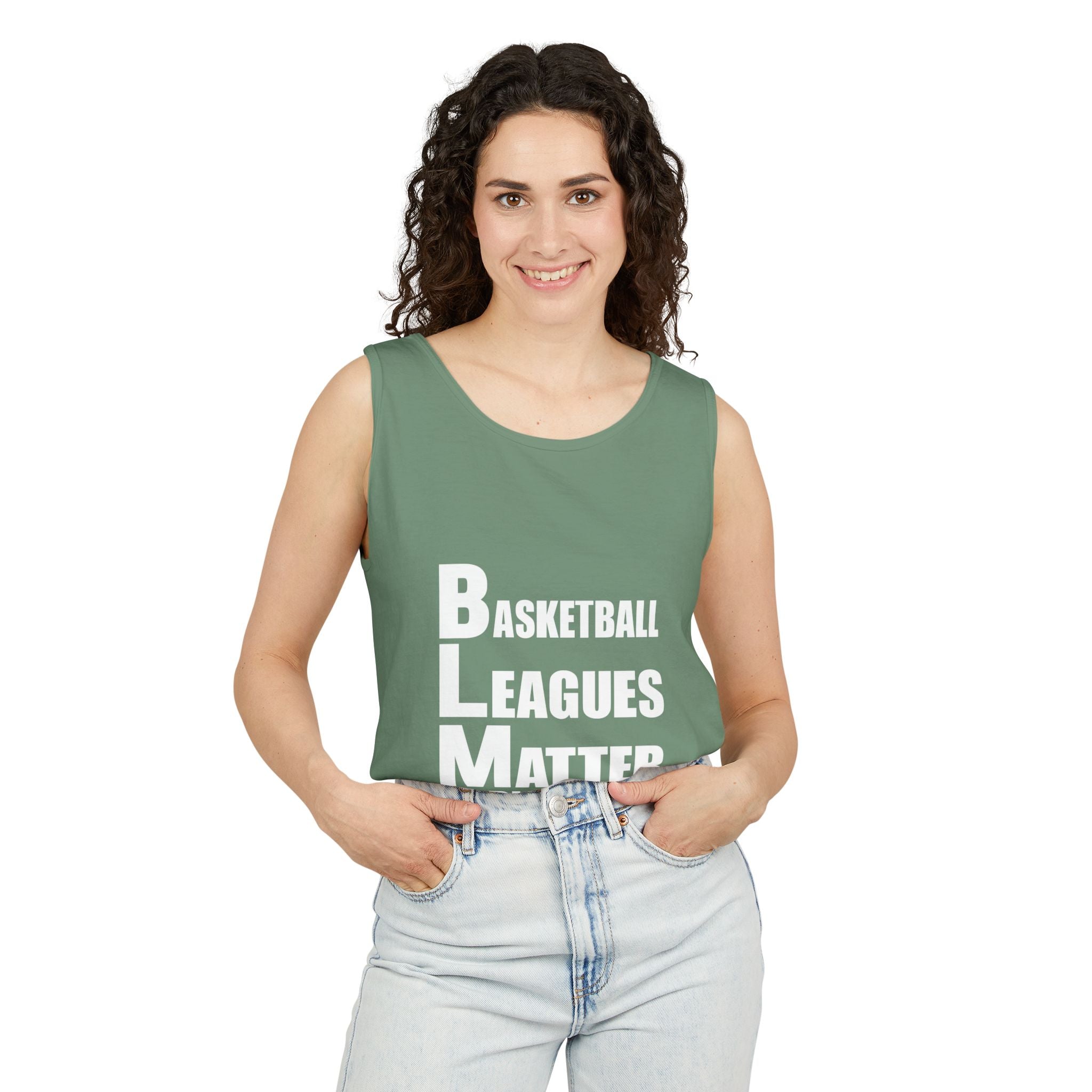 THE BASKETBALL LEAGUES MATTER – WOMEN’S TANK TOP