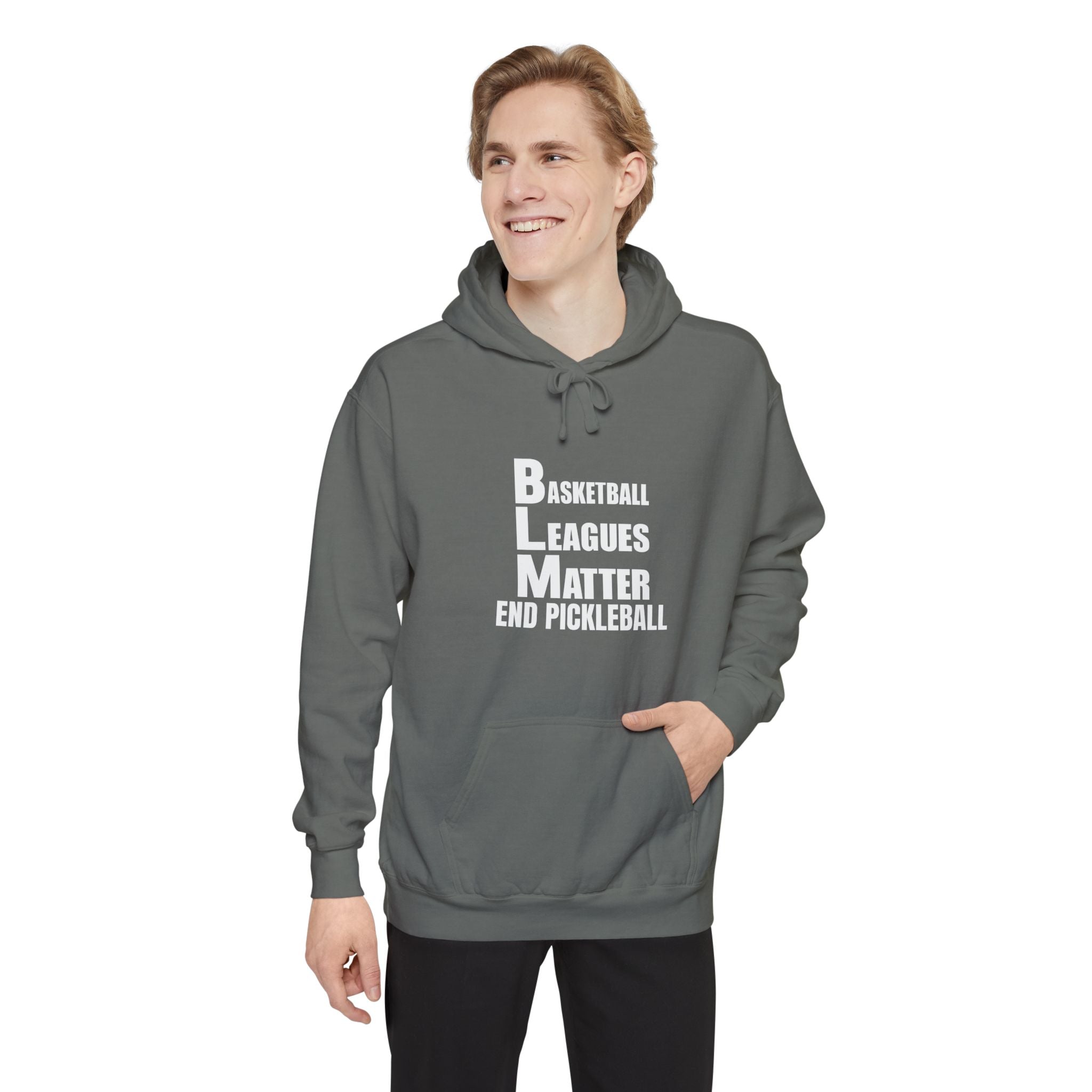 DEFUND PICKLEBALL –  MEN’S PULLOVER HOODIE