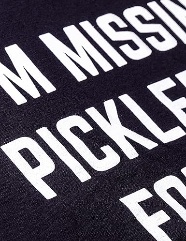I'm Missing Pickleball for This | Funny Pickle Ball Player Retiree Paddle Joke T-Shirt for Men Women