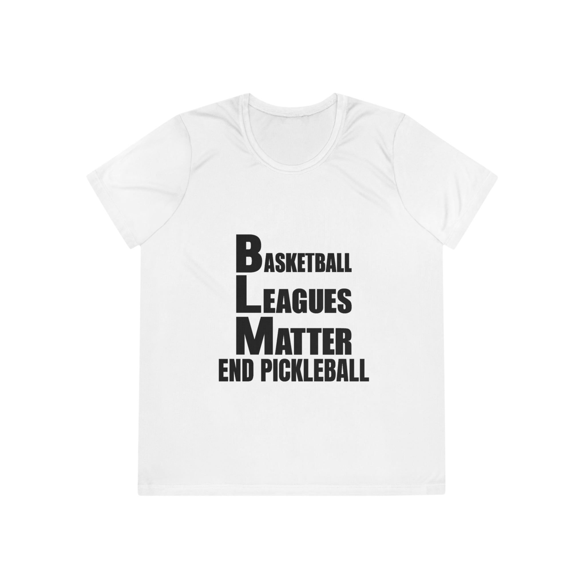 THE BASKETBALL LEAGUES MATTER – WOMEN’S T-SHIRT