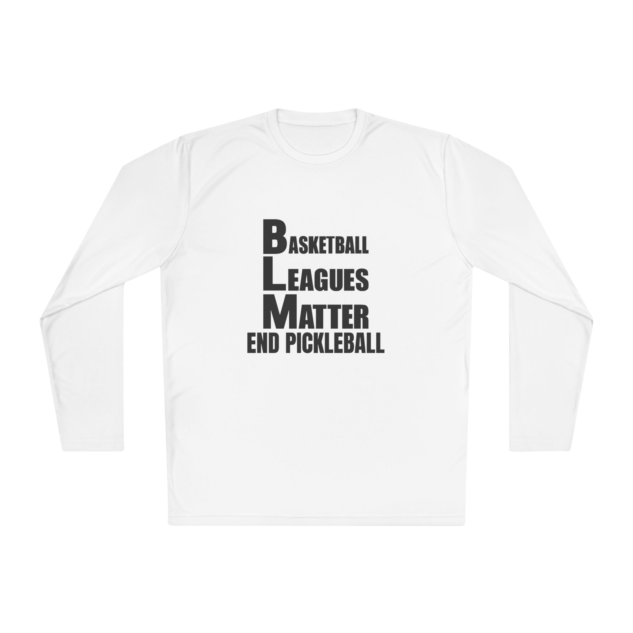 THE BASKETBALL LEAGUES MATTER – WOMEN’S LONG SLEEVE SHIRT