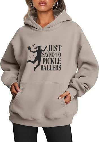 Trendy Queen Womens Oversized Hoodies Fleece Sweatshirts Fall Fashion Pullover Sweaters Winter Clothes