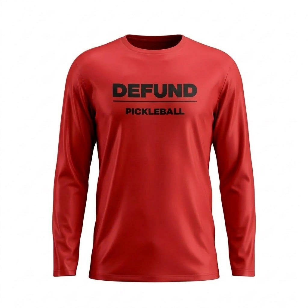 DEFUND PICKLEBALL – PREMIUM MEN'S LONG SLEEVE SHIRT