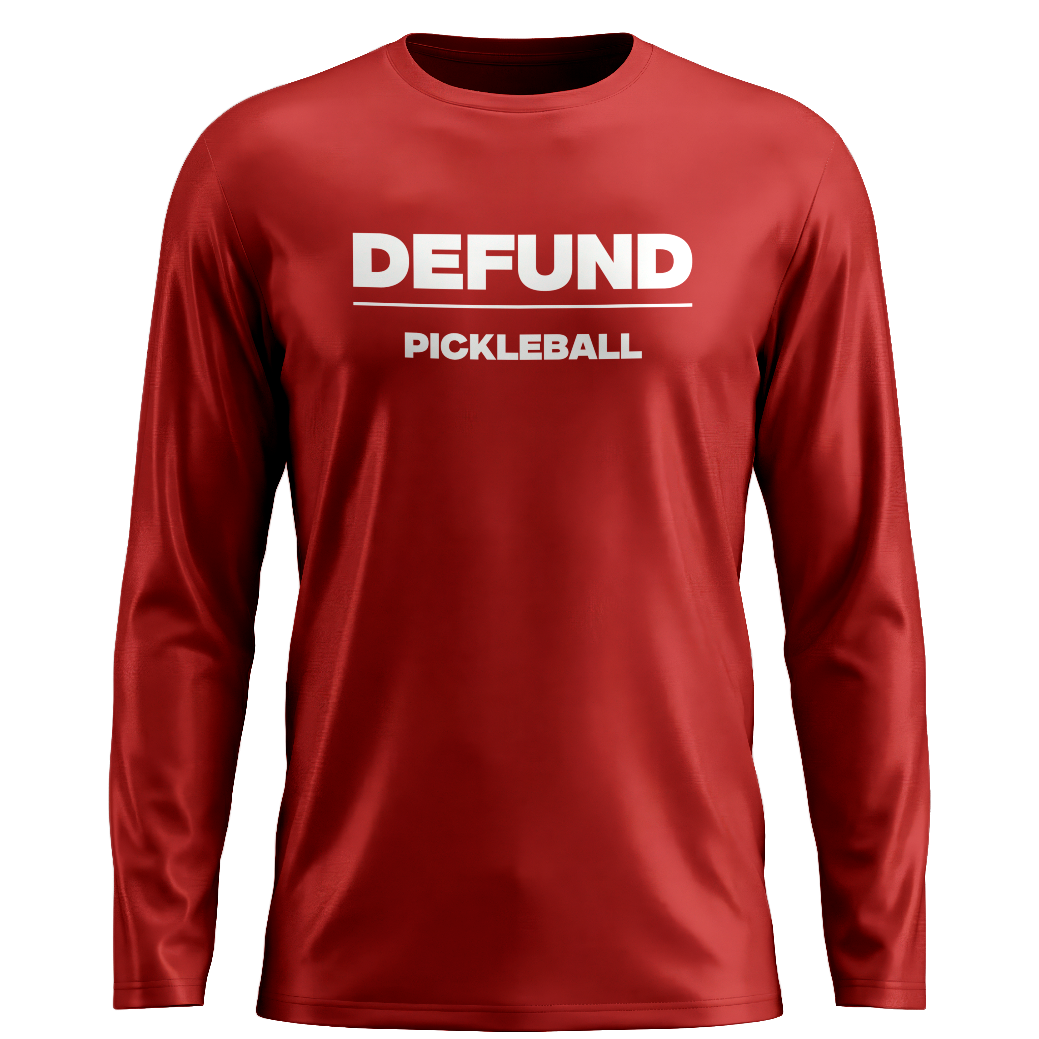 DEFUND PICKLEBALL – PREMIUM MEN'S LONG SLEEVE SHIRT