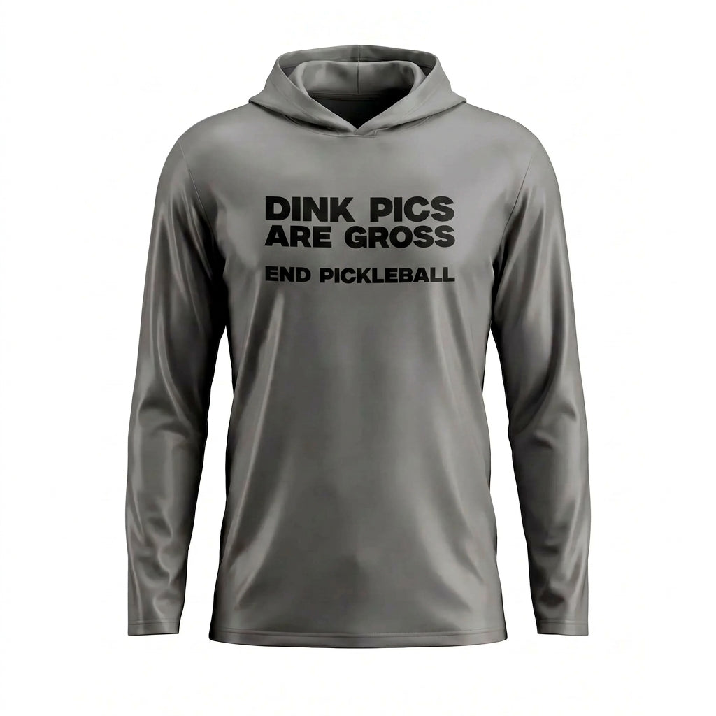 DINK PICS ARE GROSS – GRAPHIC PULLOVER HOODIE