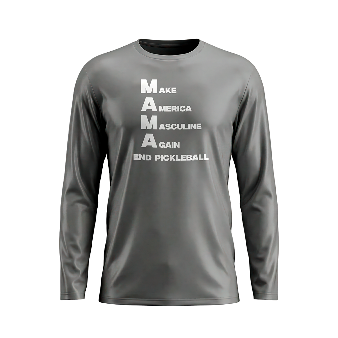 MAKE AMERICA MASCULINE AGAIN (M.A.M.A) – MEN'S LONG SLEEVE SHIRT