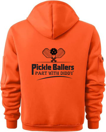 Men's Cargo Hoodie Drawstring Pullover Fall Long Sleeve Hooded Sweatshirt Jacket With Pockets, M-3XL