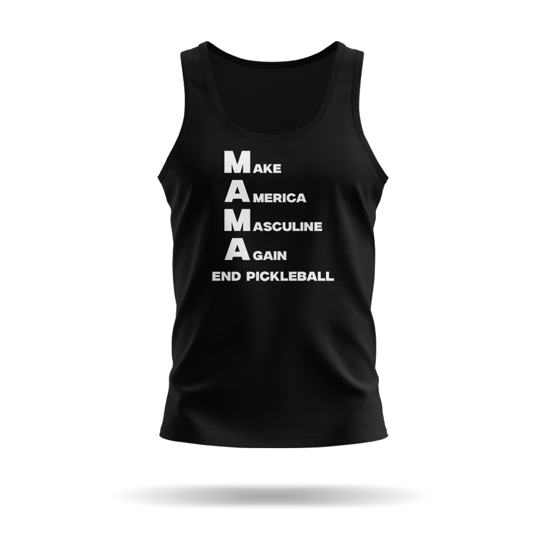 MAKE AMERICA MASCULINE AGAIN (M.A.M.A)– WOMEN'S TANK TOP