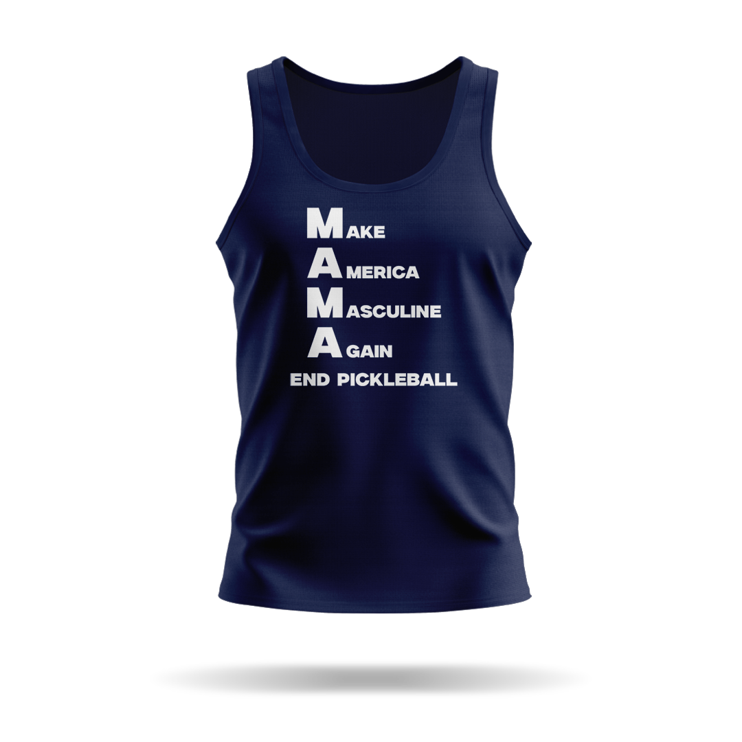 MAKE AMERICA MASCULINE AGAIN (M.A.M.A)– WOMEN'S TANK TOP