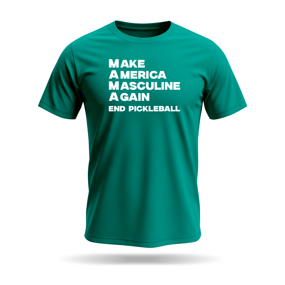 MAKE AMERICA MASCULINE AGAIN – MEN’S T-SHIRT