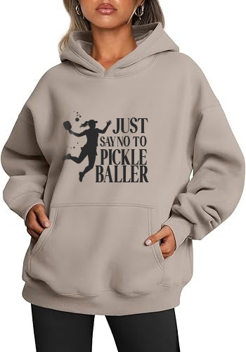 Womens Fall Winter Oversized Hoodies Fleece Sweatshirts Funny Halloween