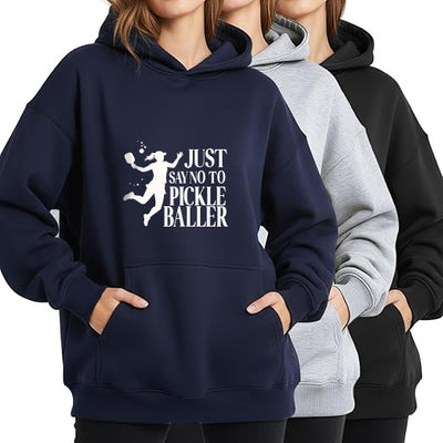 3 Pack Women's Oversized Hoodies Lightweight Fleece Sweatshirts Long Sleeve Sweaters with Pocket Pullovers Top